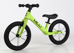 Велобіг дитячий "CORSO MILLI", 14 дюймів, нейлонова рама та вилка, гумові колеса, BM-14605
