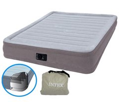 Ліжко надувний Intex Твін з вбудованим електричним насосом, 67770, 152*203*33 см