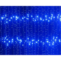 Гірлянда світлодіодна "Водоспад" 320 LED, синій 3,0×2,0 м